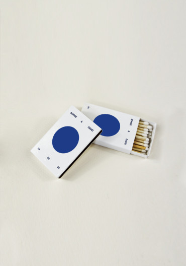 Boite d'allumettes – Bleu Absolu