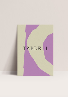 Nom de Table - Minimalove