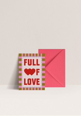 Card - Full Of Love