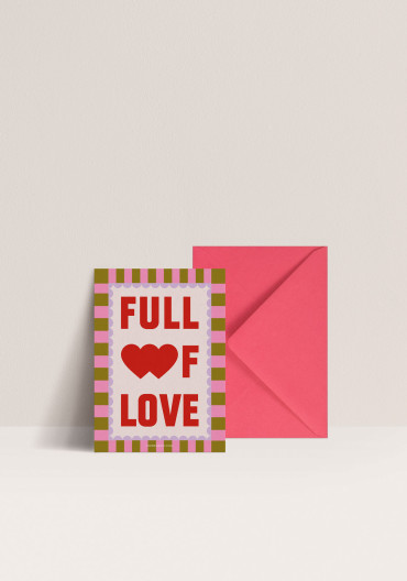 Card - Full Of Love