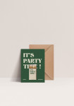 Carte Anniversaire - It's Party Time !