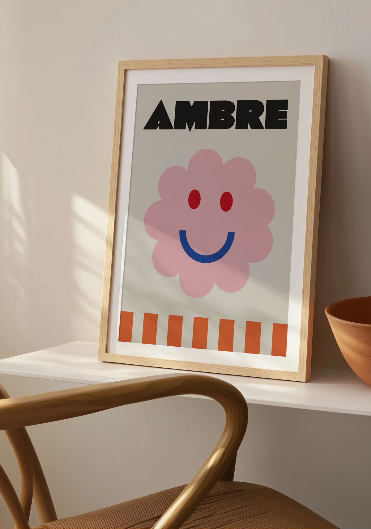 Poster naissance personnalisé - Happy Kids