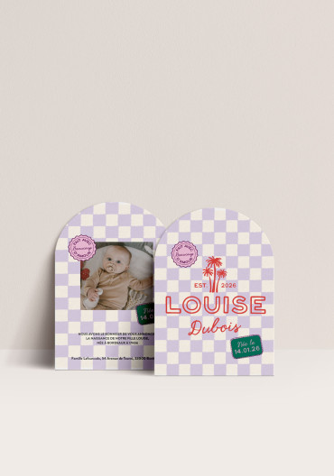 Birth announcement - California Kids