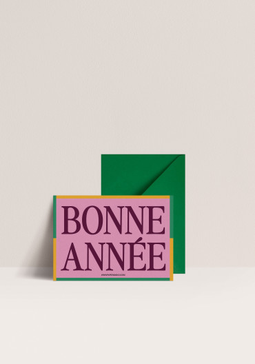 Card - Bonne année