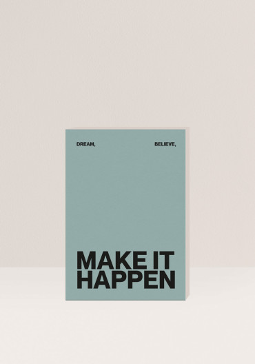 AGENDA 26 - Dream, Believe, Make it Happen