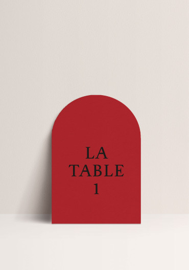 Nom de Table -  Le Jaï Alaï