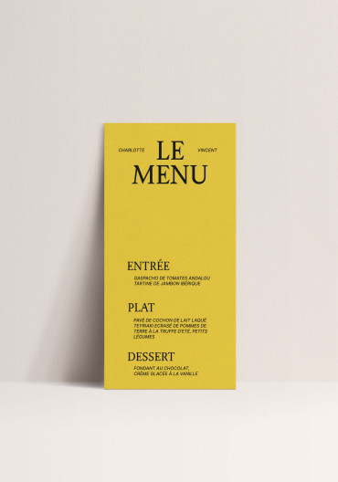 Menu - Le Jaï Alaï