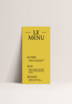 Menu - Le Jaï Alaï
