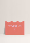 Nom de Table - Coup de foudre