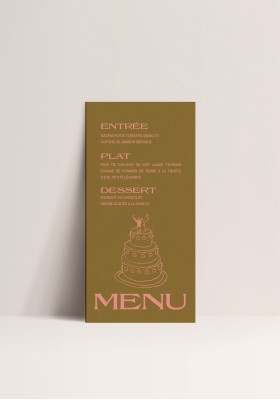 Menu - Coup de foudre