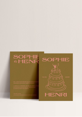 Invitation - Coup de foudre