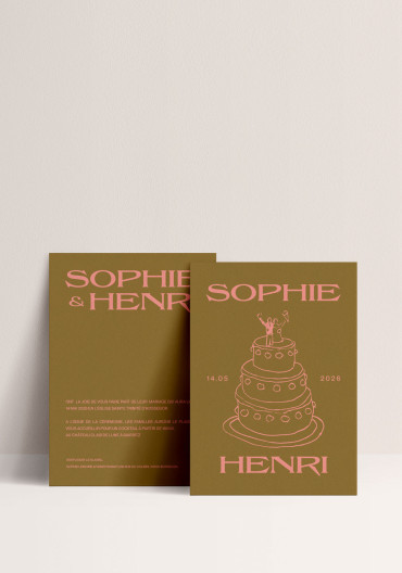 Faire Part - Coup de foudre