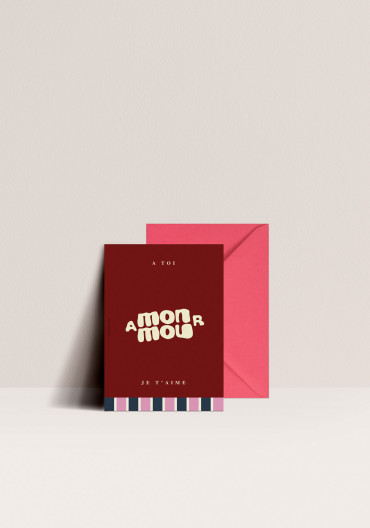 Card - Toi mon amour