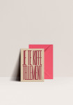 Card -  Je te Kiffe tellement