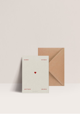 Card - Par amour pour l'amour