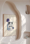 Poster naissance personnalisé - Voyage