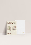 Post Card Agathe + Lise - Love From