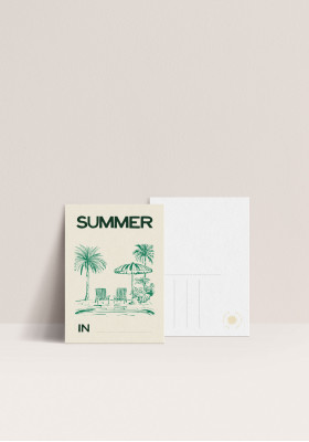 Post Card Agathe + Lise - Summer in